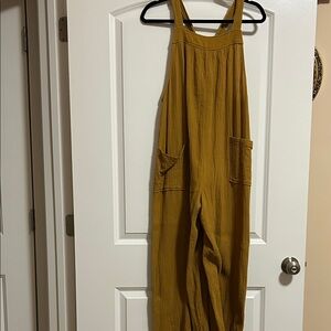 Mustard Yellow Overalls